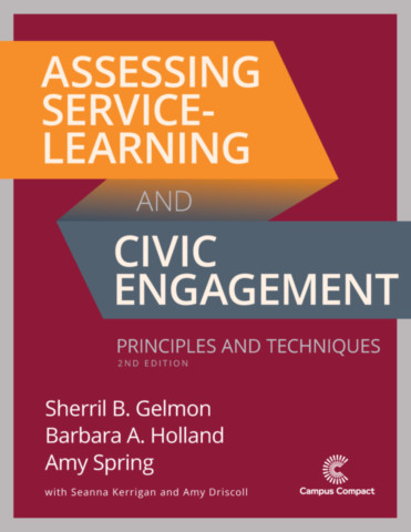 Cover photo of Assessing Service-Learning and Civic Engagement: Principles and Techniques, 2nd Edition