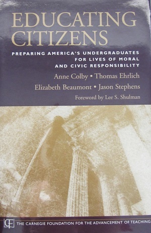 Cover photo of Educating Citizens. Preparing America's Undergraduates for Lives of Moral and Civic Responsibility.