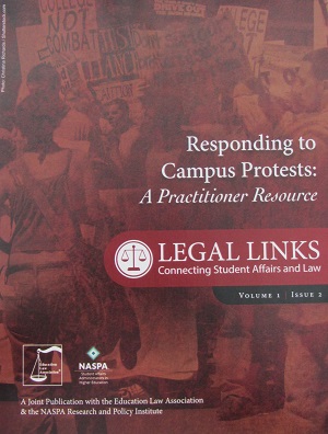 Cover photo of Responding to Campus Protests: A Practitioner Resource